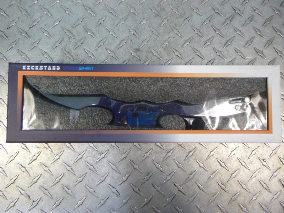 Chrome Billet Aluminum Kick Side Stand 06 - 2024 Suzuki Boulevard M109 R NEW USA - Image 2 of 2