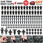 <!--F#f_0-->190x Car Trim Body Clips Kit Rivets Retainer Auto Panel Bumper Plastic Fastener<!--F/-->