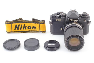 Body NEAR MINT+++】Nikon FE2 Black Film Camera & Ai-S 35 Body NEAR MINT+++】Nikon FE2 Black Film Camera & Ai-S 35