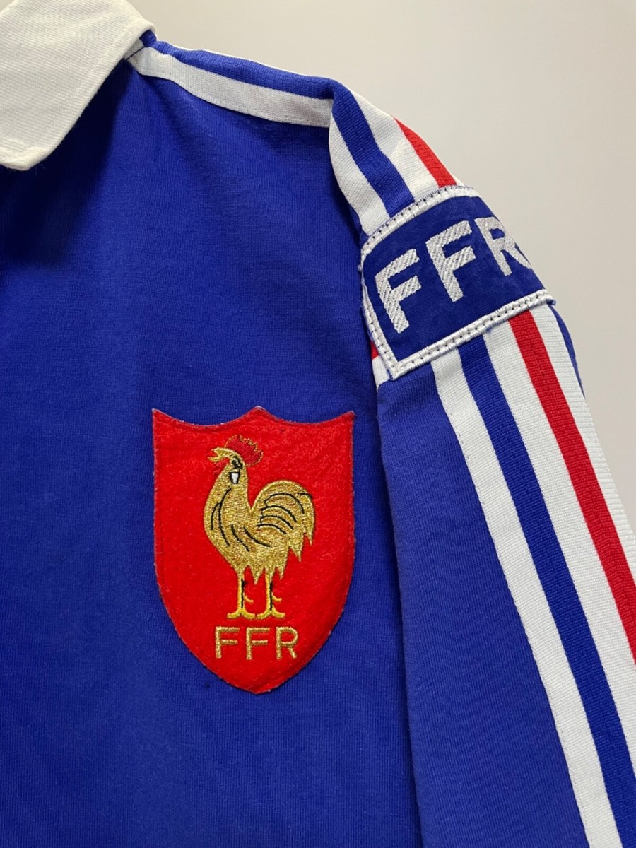 ADIDAS FFR France Rugby Union 1993-1994 Vintage Jersey 90s