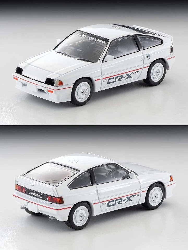 Tomica Vintage Honda MUGEN Ballade Sport CR-X PRO Metal Diecast Car LV-N302a - Image 2 of 4