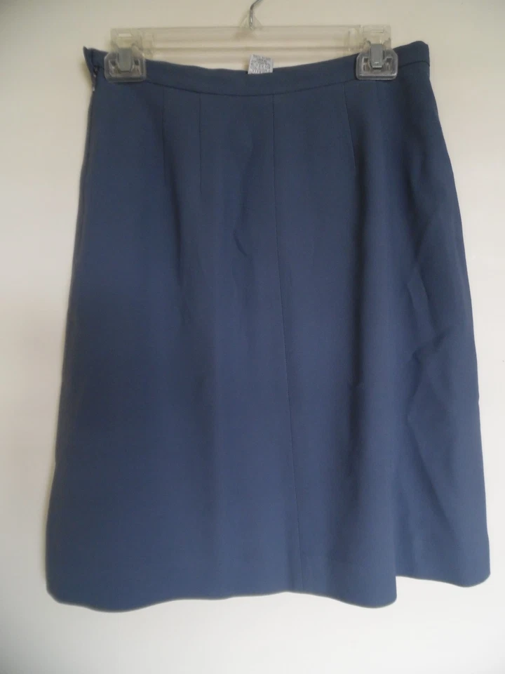 Mujeres Jaqueline Ferrar Forrado Mezcla Acetato Blazer Falda Traje - Talla 10 Foto 4 de 4