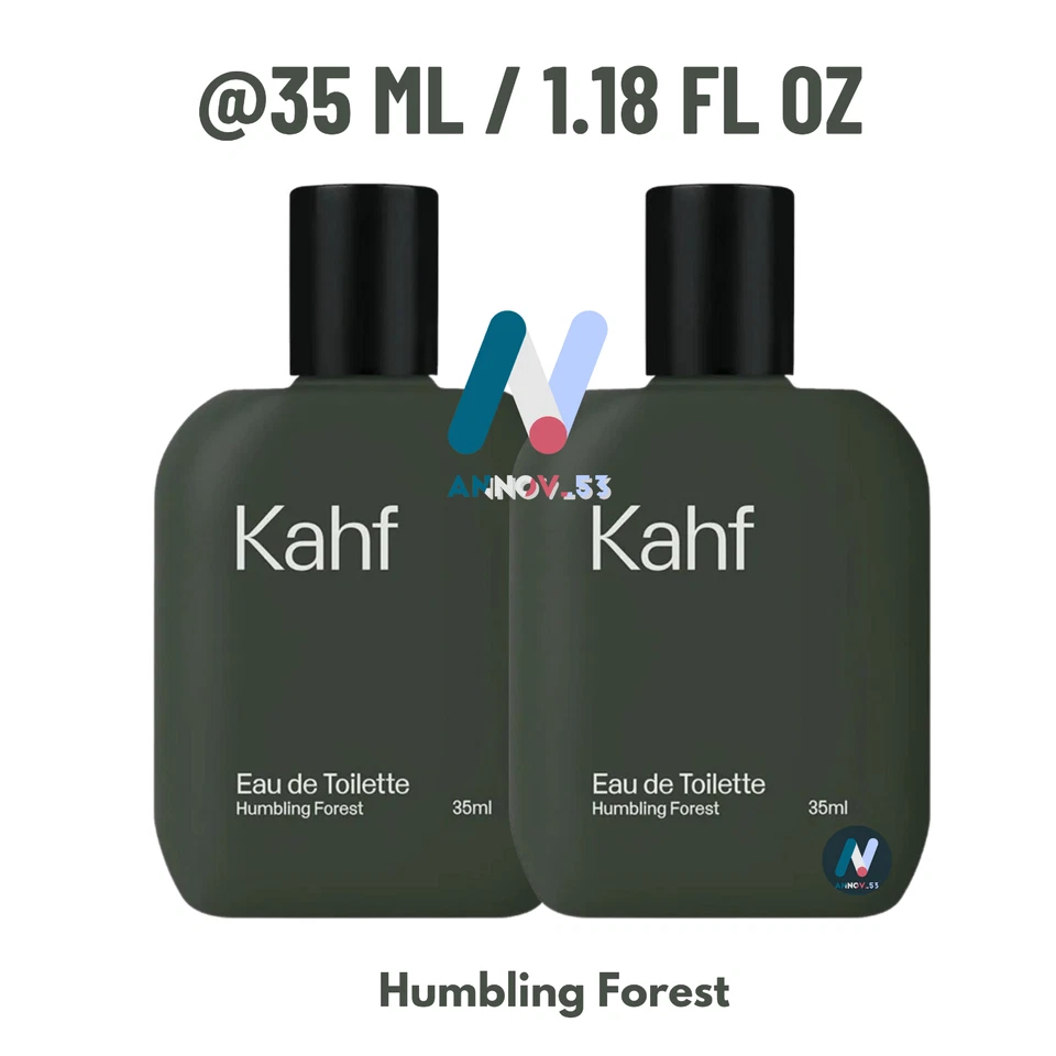 KAHF Humbling Forest Men Perfume Cypress Cedarwood Fragrance Long Lasting 2X35ml