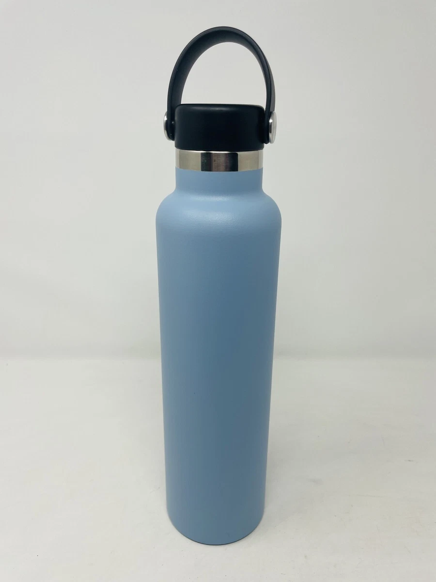 Hydro Flask Standard Mouth Stainless Steel Insulated Sky Blue 24oz Water  Bottle