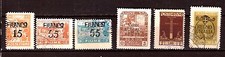 ITALIE-FIUME 1918/19  scott # 62-66-67--84-181-194 regne d'italie G222
