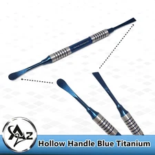 Hollow Handle Periosteal # W2 Dental Elevator Surgical Instruments Blue Titanium