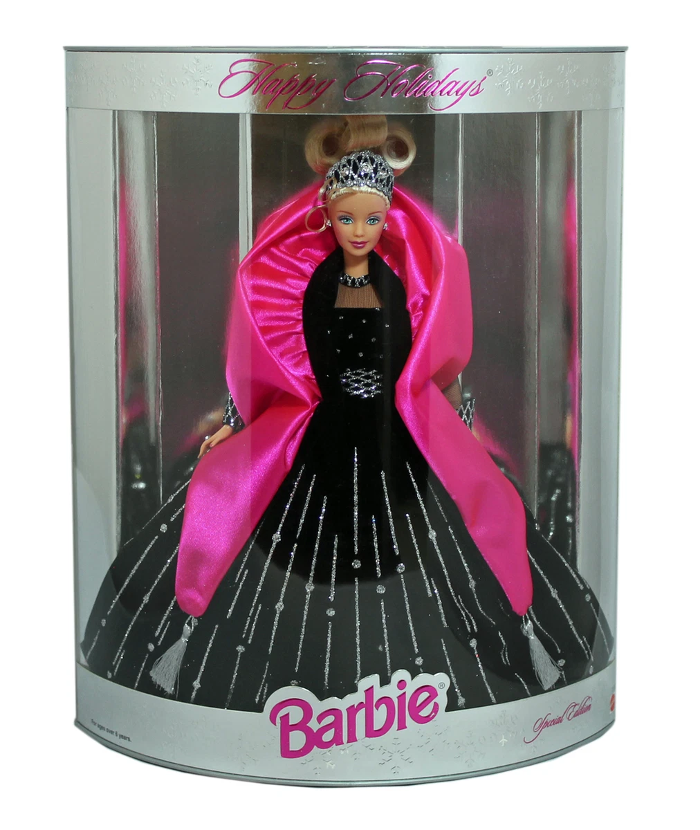 1998 Happy Holidays Barbie NRFB 20200 Non Mint Box 88654099632