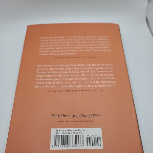 LYRIC POWERS By Von Robert Hallberg - Hardcover *Excellent Condition* - Bild 3 von 4