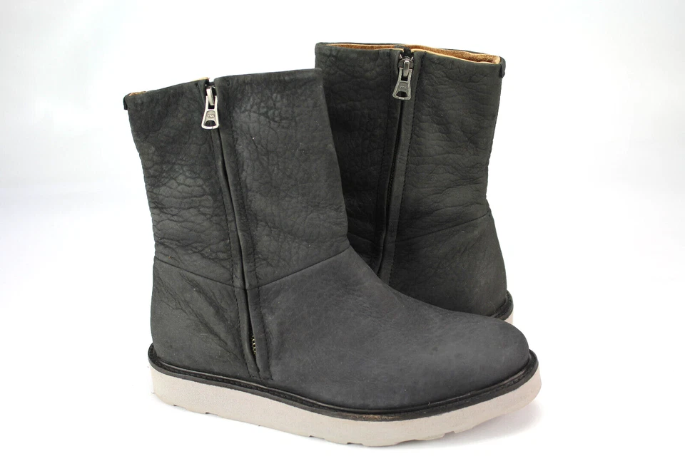 Blackstone Gr.38 Damen Stiefel Stiefeletten Boots Winter Schwarz Leder TOP E 992 - Bild 1 von 4