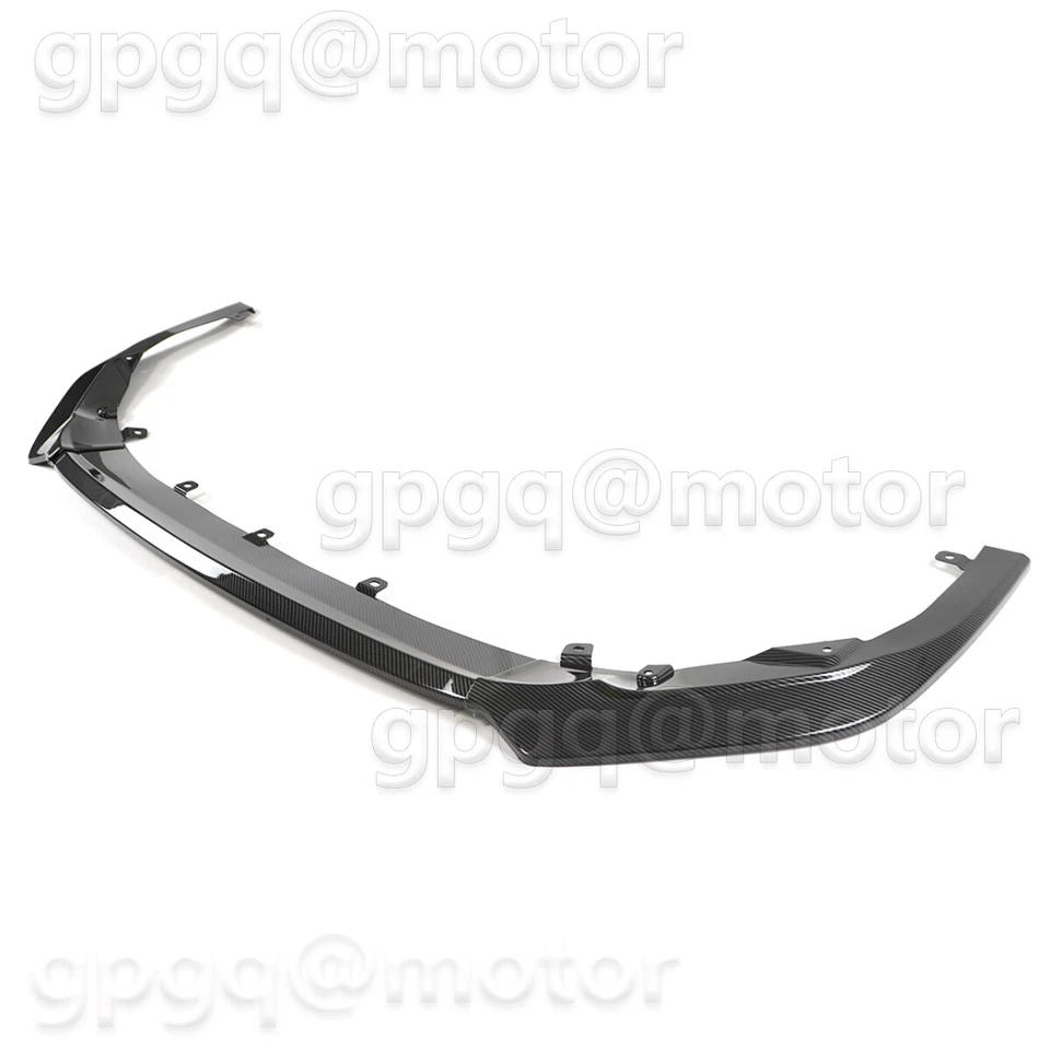 GI I Carbon Fiber V2 S Style Front Lip Splitter For Subaru WRX VB 2022-25 Bumper - Image 2 of 4