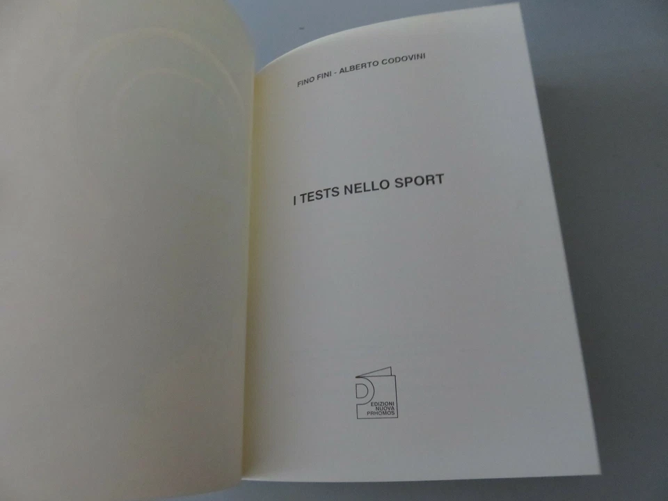Fino FINI - Alberto CODOVINI Los TESTS En El DEPORTE - PRHOMOS 1990 - Imagen 4 de 4