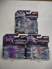 2022 Lot of 3 Hot Wheels Disney Pixar Lightyear XL-01 XL-15 Zurg Fighter