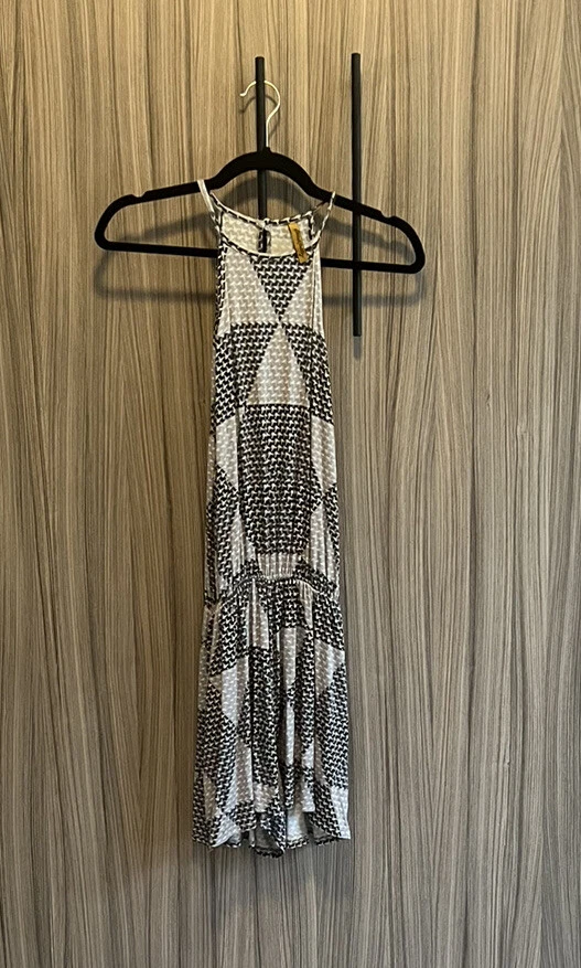 Mameluco gris geométrico Rachel Pally para mujer S Foto 3 de 4