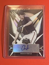 2022 Leaf Valiant Navy Refractor  Andrew Painter RC AUTO 15/75
