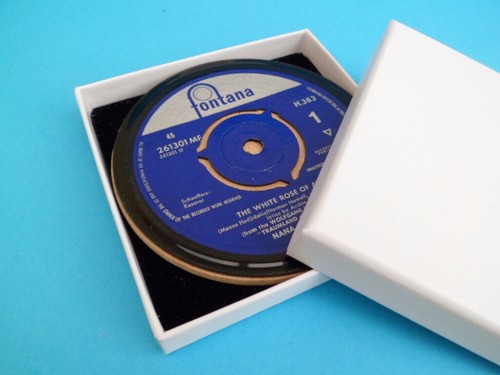 Pop / Hard Rock DRINKS COASTERS - Upcycled SINGLES Original Vinyl Record List 1 - Picture 553 of 993