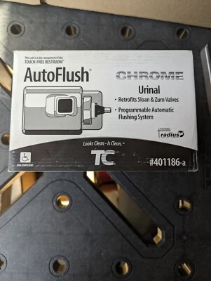 TC Technical Concepts 401186 - Chrome Autoflush Unit for Toilets & Urinals