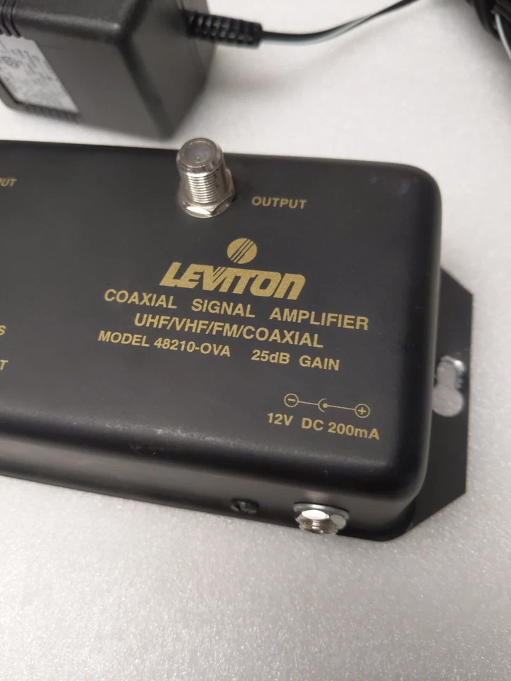 Leviton SMC Structured Media Center Video Amplifier Module 1000MHz 48210-VA - Image 2 of 4