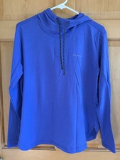 Columbia Omnishade Tunic Pullover Hoodie Women s Medium Purple
