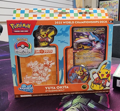 Pokemon TCG 2025 World Championships Deck Yuya Okita Factory Sealed