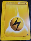 Lightning Energy # 163/165 Expedition Base Set Pokemon Trading TCG Game Cards NM