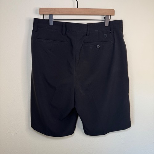 FootJoy Shorts Men's Size 34 Black Golf Performance Casual Classic - Picture 3 of 4