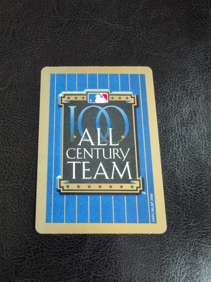 2000 U.S. Playing Card Co. All Century Team Joe Medwick St. Louis Cardinals #J - Image 2 of 2