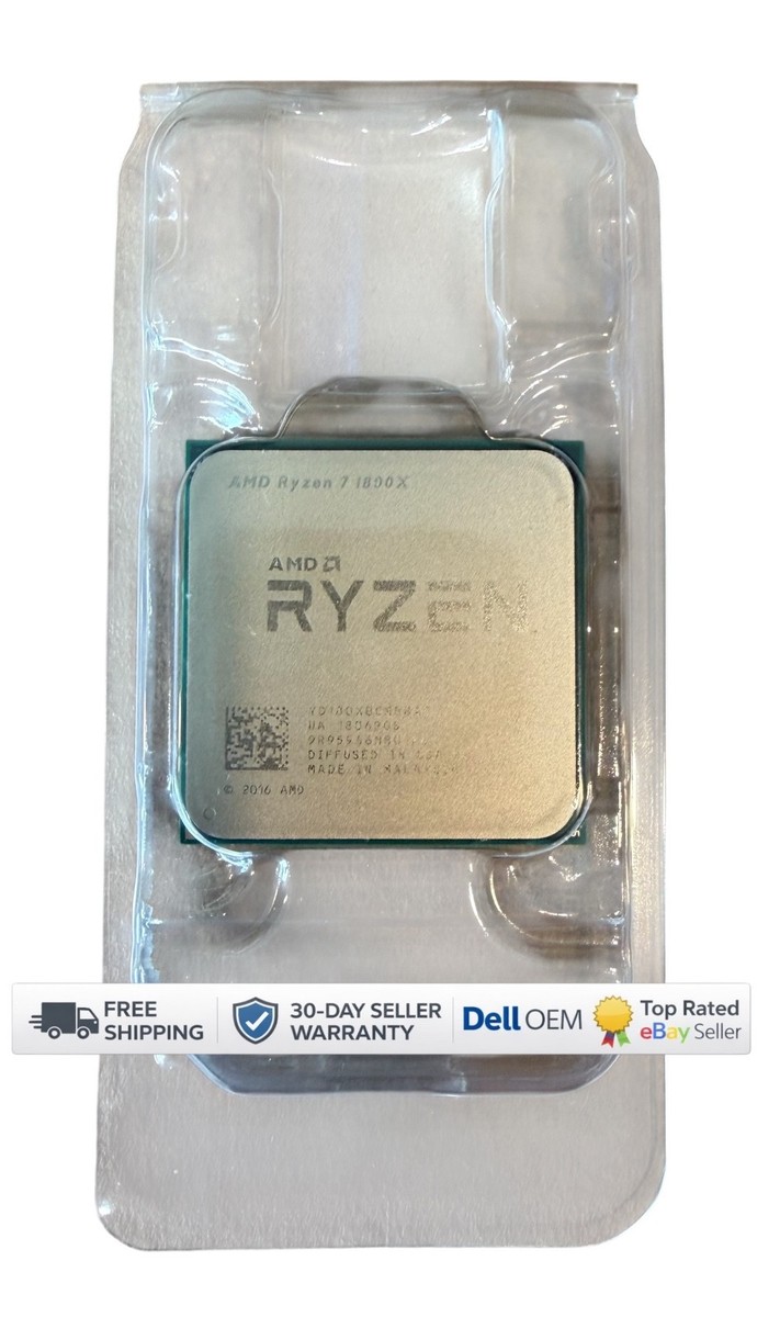 AMD Ryzen 7 Octa-core 3.6ghz Desktop Processor YD180XBCM88AE 1800x