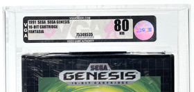 Disney's Fantasia Brand New Sega Genesis 1991 Factory Sealed VGA Graded 80