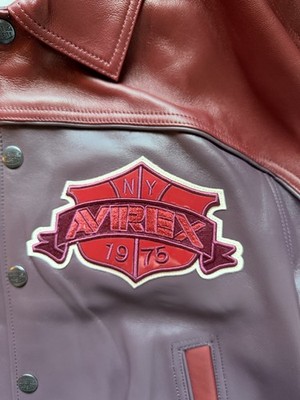 AUTHENTIC Avirex Track Team Jacket - Size (M) | eBay