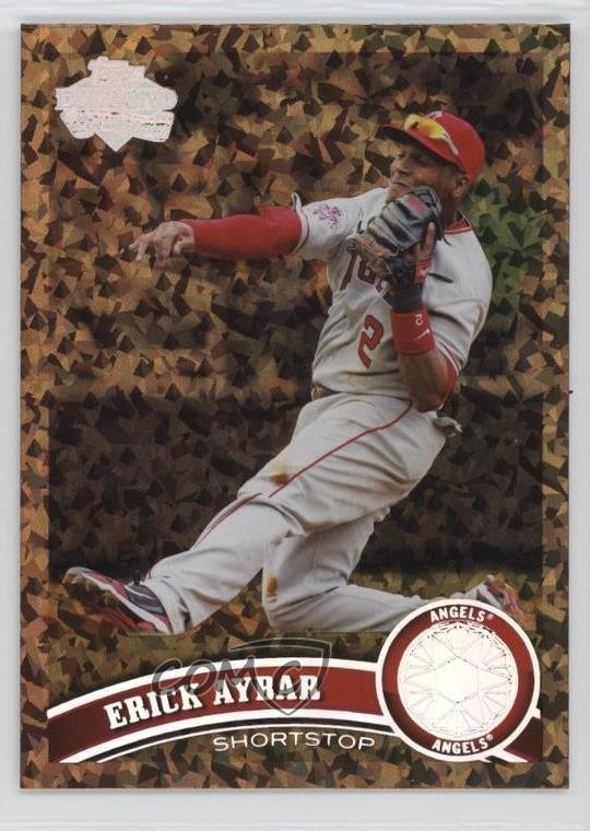 2011 Topps Cognac Diamond Anniversary Erick Aybar #31 12zm