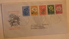Netherlands Stamp B238-42 First Day Cover Full Set Flowers Topical