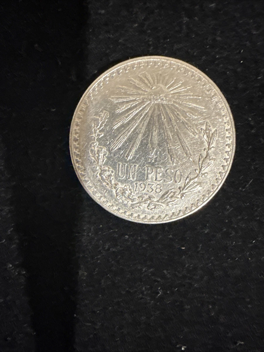 1 Peso 1938 Year Silver Mexican Coins (1905-Now) for sale | eBay