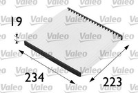 Innenraumfilter Valeo Essential 698279 Partikelfilter FüR Megane BA0 DA0 JA0 EA0