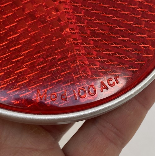 Vintage SUC Mod 100 rear lights red reflectors - Picture 4 of 5