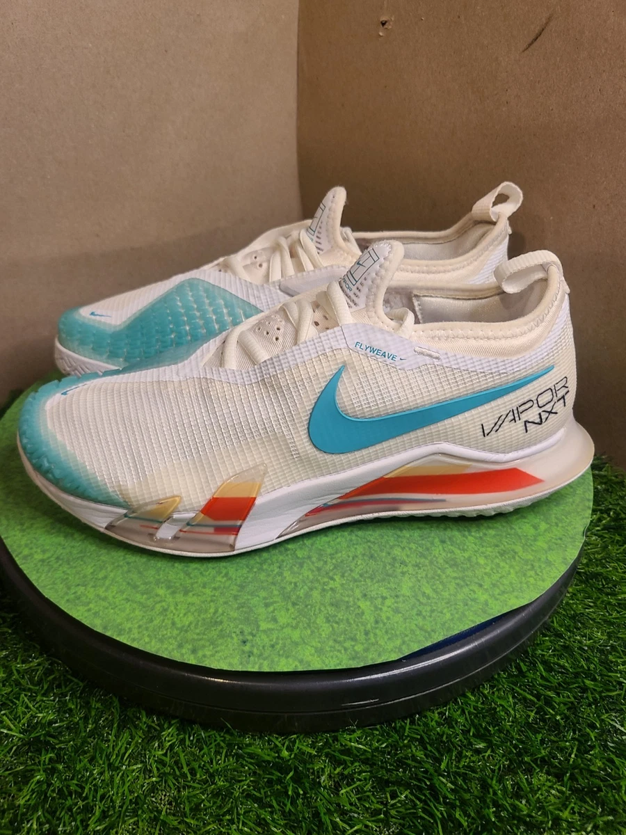 NikeCourt React Vapor NXT White Washed Teal Red W for sale | eBay