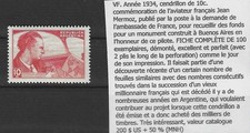 Ligne Mermoz - Période Air France : Cendrillon de 10 c. à l'effigie de Mermoz