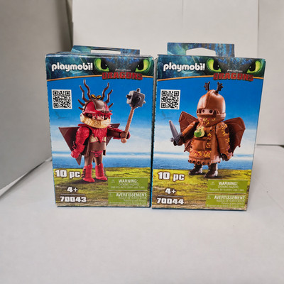 *NEW* Playmobil  How to Train Your Dragon Snotlout with Flight Suit