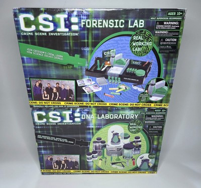 CSI: (2) Crime Scene Investigation DNA LABORATORY & FORENSIC LAB Sealed ...