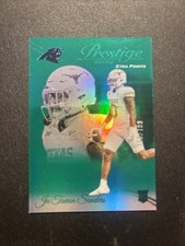 2024 Ja’Tavion Sanders Prestige Xtra Points Premium Green #358 RARE! 158/199 RC