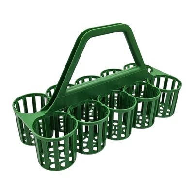 Chabrias Ltd 10 Hole Glass & Pint Carrier – Green Bar/Beer Garden Glass Colle... - Image 1 of 4