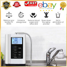 6000L Alkaline Water Ionizer Purifier Machine Touch LCD Control Washer Display