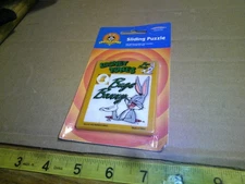 Original Vintage 1995 looney tunes bugs bunny Sliding Puzzle Sealed on card