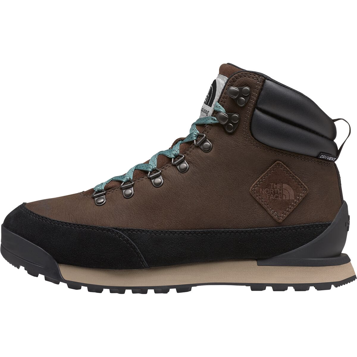 The North Face Men\'s 9.5 US Boots Green Leather Lace Up Hiking Work Casual The North Face Mens 39220 Green Leather Lace Up Ankle Hiking  main image 3