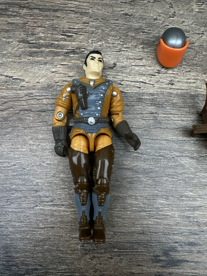 1990 Sky Patrol Drop Zone v1 Figure Vintage G.I. GI Joe 3.75 - Image 2 of 4
