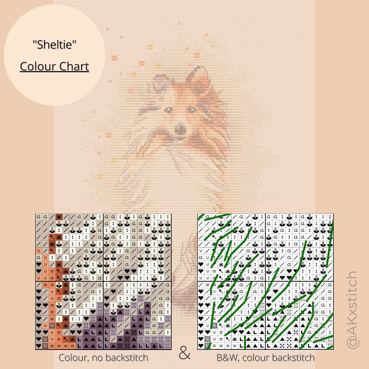 Counted Cross Stitch guaranteed Kit Dog counted-cross-stitch-guaranteed-kit-dog