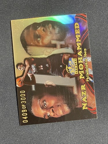 /6000 1998-99 FLAIR SHOWCASE ROW 1 Seat 51 Nazr Mohammed Rookie 76ers Kentucky - Picture 5 of 6