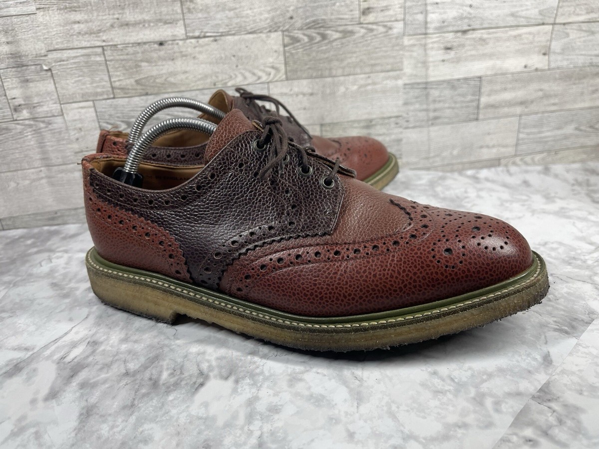 Sanders J Shoes Wingtip Oxford Men 10.5M Charlie Brown  display picture 2