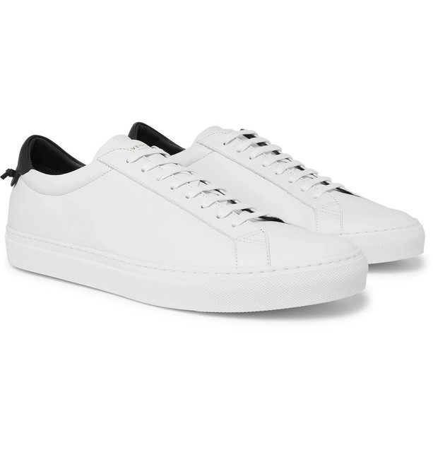 givenchy knot leather trainers