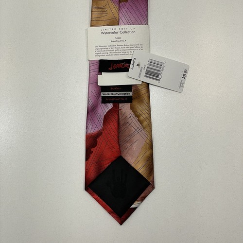 Vintage Grateful Dead Jerry Garcia Tie J Garcia Watercolor Collection Scales - Picture 4 of 6