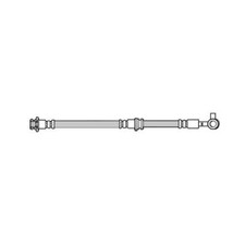 Genuine Borg & Beck Brake Hose fits Peugeot 206 96 BBH7663
